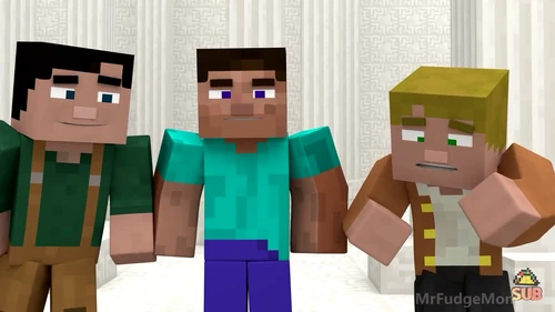 Steve happily chatting with his comrades