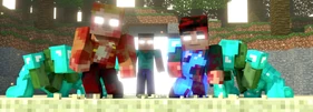 Herobrine turns Chris and Greg into Doppelgangers
