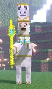 White Divine Llama