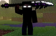 Glavie Herobrine, Herobrine's Glavie form