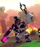Corrupted Iron Golem, included in Mustard's breed, is among the strongest iron golem ever seen in the series
