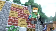 Alex with her Pickaxe-equipped Hook Gun