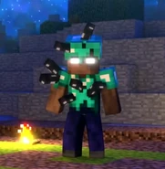 Armored Herobrine, Herobrine's Armored mutated form