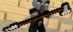 Spear-axe wielded by a pillager