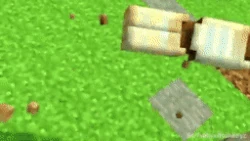 Corrupted Iron Golem brandishing his  in 