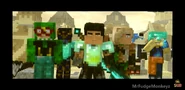 Xx_ThunderClaw_xX with other members of the Resistance in a filmographic photo