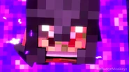 A Zombified Piglin steps through a nether portal