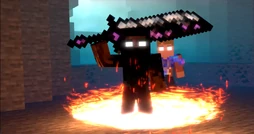 Herobrine Greg summons Swordsman Herobrine.