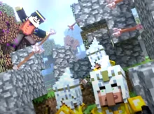 Jev and 2 other scouts getting attacked by Skymint