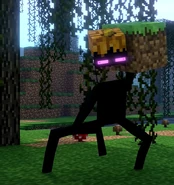 Eddie, an enderman agent of the United Mob Association