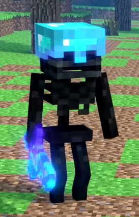minecraft real life wither skeleton