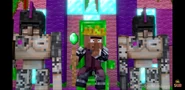 Prince Boop with his two Iron Golem Warrior guards