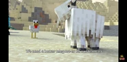The unnamed Goat being insulted by BBQ Sauce