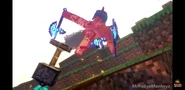The Red Iron Golem Warrior got Piston Punched by jesse