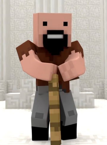 Notch Minecraft Skin Head