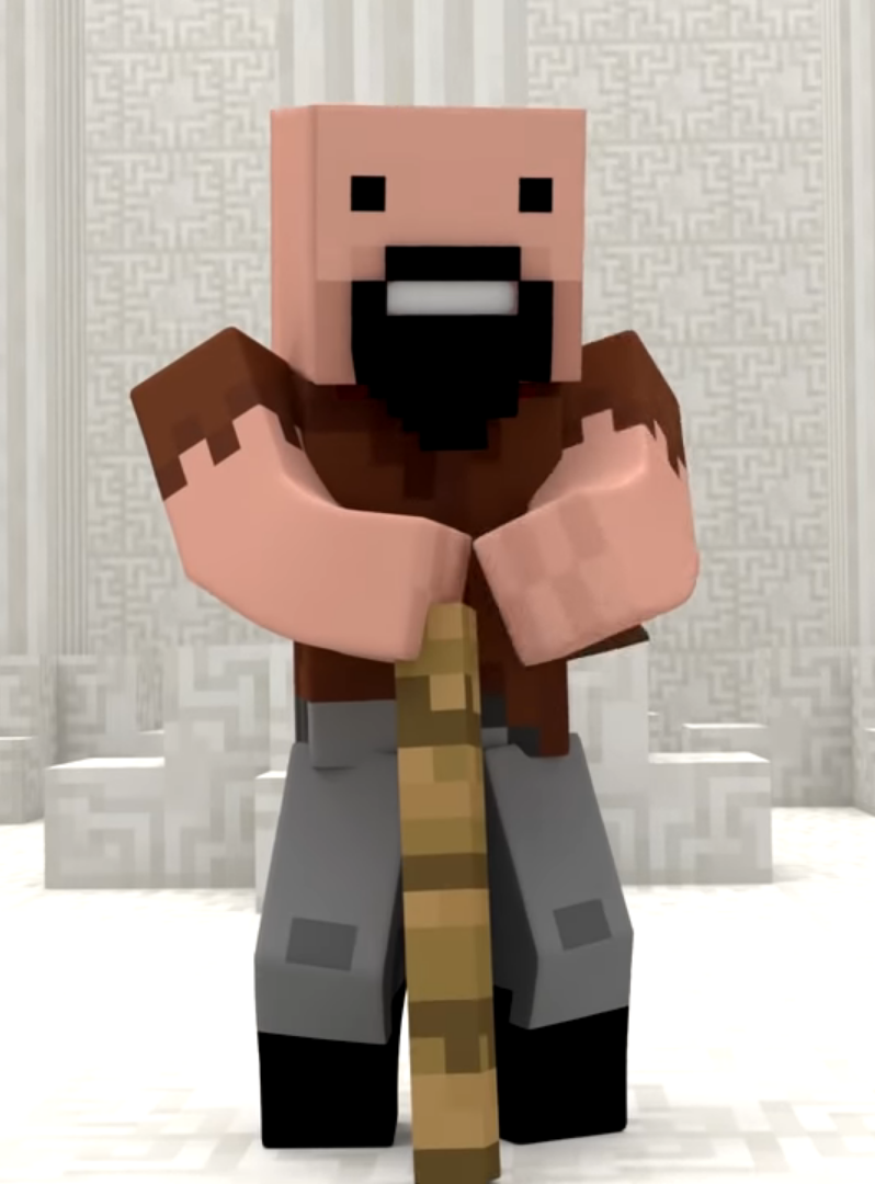 Herobrine-Notch Combo Minecraft Skin