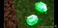 The Transportation Emeralds lying on the ground