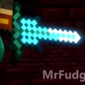 Minecraft Obsidian Sword - Minecraft Sword Of Darkness, HD Png