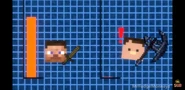 The Giant Netherite Axe being wielded by icon MrFudgeMonkeyz
