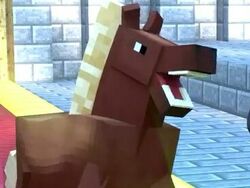 Herobrine's steed Minecraft Mob Skin