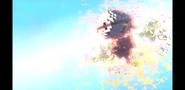 An airship appearing out of nowhere from the Adventure Realm