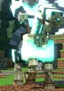 Illager King's skeleton horse