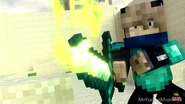 Woopie the Sword being wielded by Ghost ganba in its broken state while calling