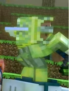 The yellow-enchanted armor