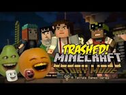 Annoying Orange - MINECRAFT- STORY MODE TRAILER Trashed!!