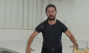 Shia LaBeouf about to be crushed by a chandelier