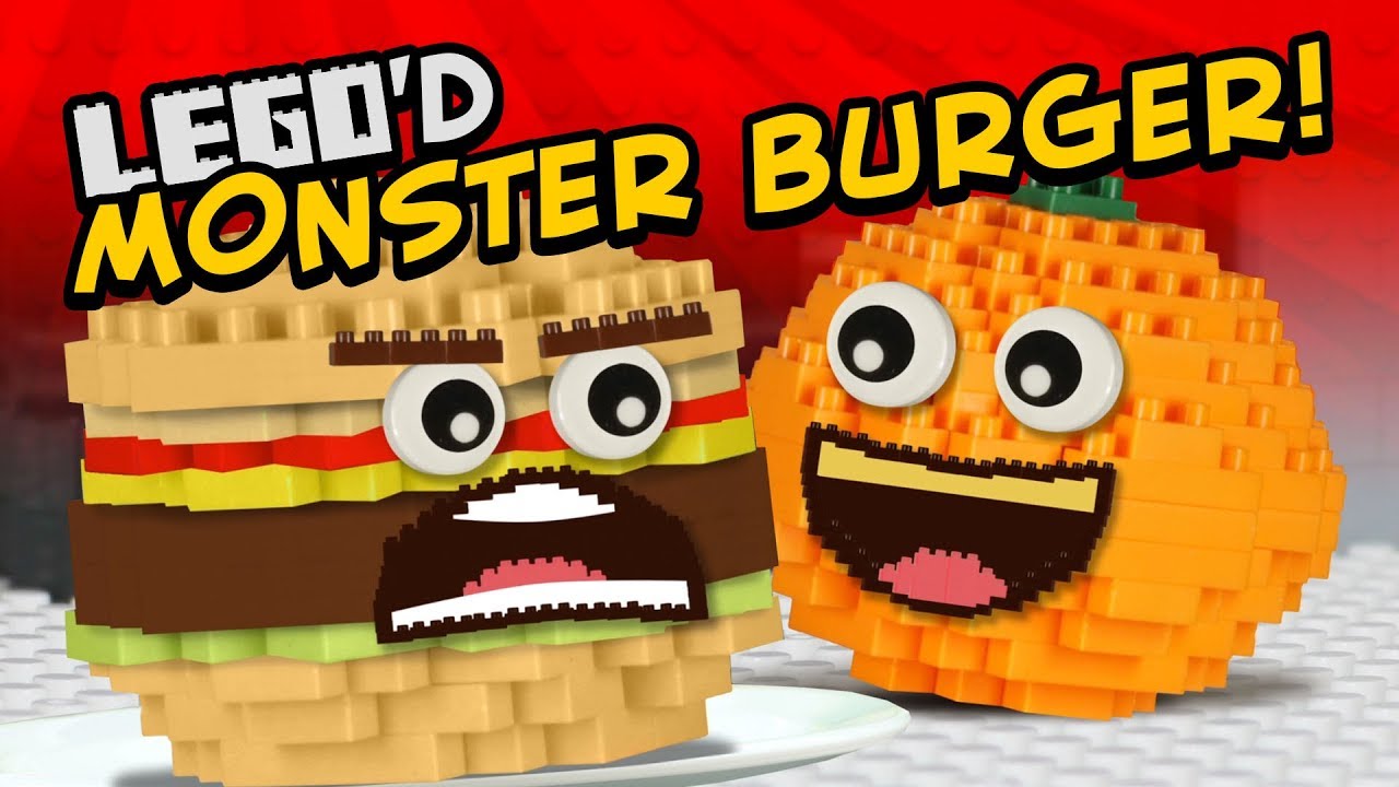 Annoying Orange MONSTER BURGER LEGO D Annoying Orange Wiki Fandom