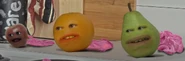 StuckInBubblegum.png (981 KB) Orange, Pear and Midget Apple (or Little Apple) stuck in bubblegum.
