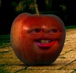 Moldywarts as a young and fresh apple