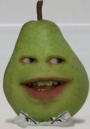 Pear after getting out of his Marshmallow disguise