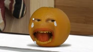 Orange crying