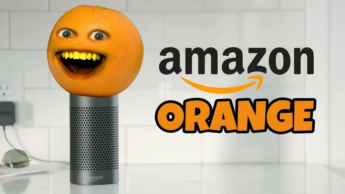 Annoying Orange Introducing Amazon Orange (Annoying Alexa) Annoying