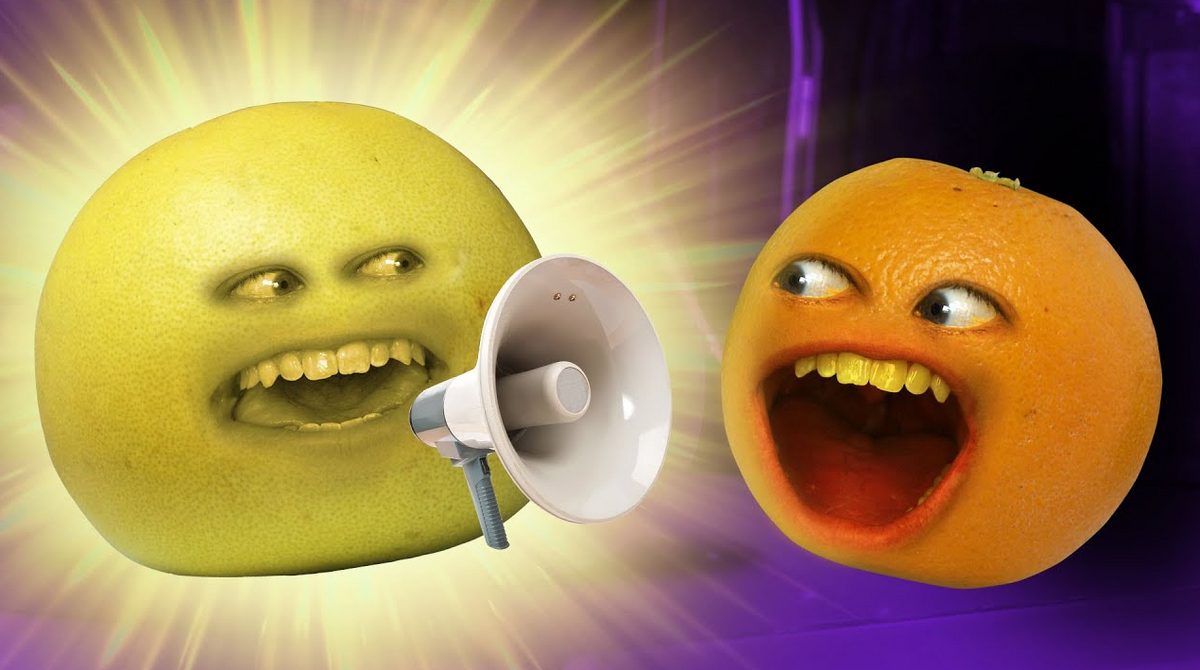 The Annoying Orange Grapefruit's New Voice! Annoying Orange Wiki
