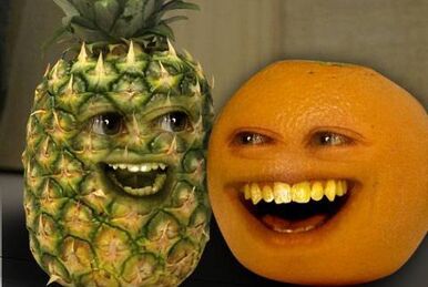 Apple orange pineapple top