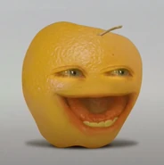 Midget Apple gets orange's face