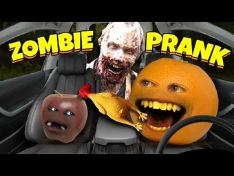 Annoying Orange: Fruits Convince Little Apple of Zombie Apocalypse