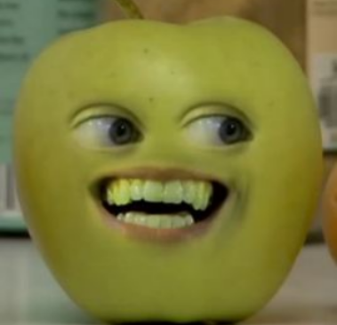 annoying orange green apple
