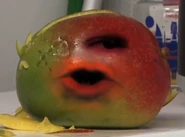 Mango with one eye