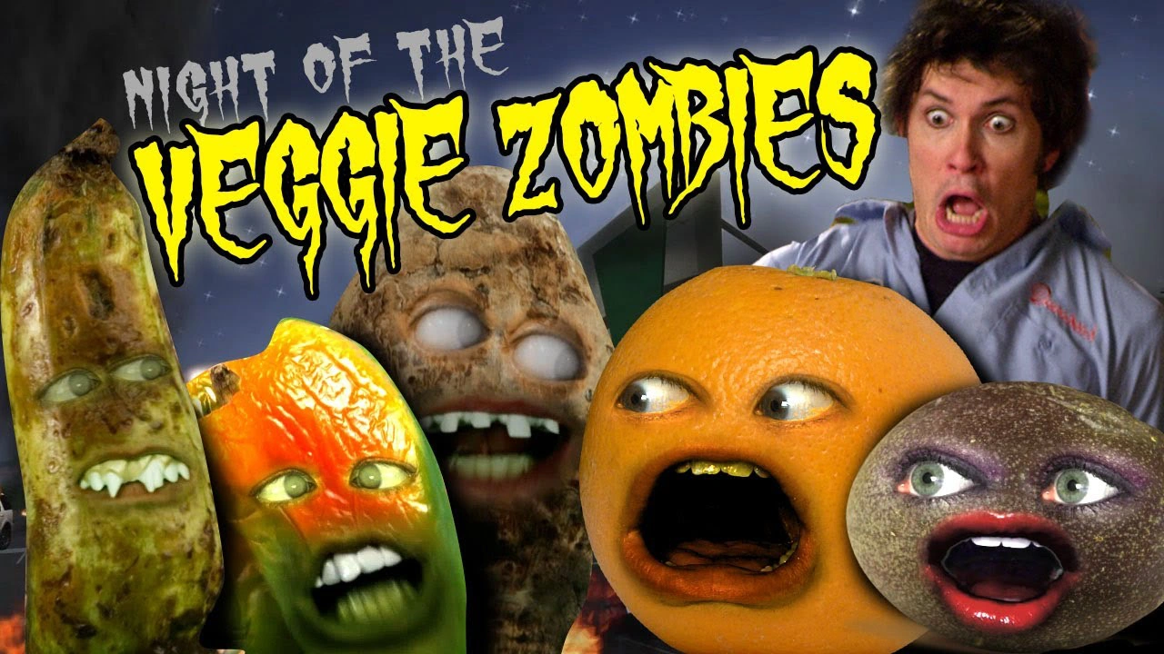 その他 MOVE ZOMBIE G.I.D & HYPE ORANGE G.I.D Annoying Orange HFA: Night of the Veggie Zombies | Annoying Orange
