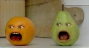 Orange and Pear screaming