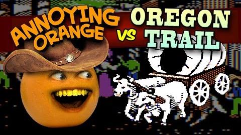 Annoying Orange vs. Oregon Trail (ft