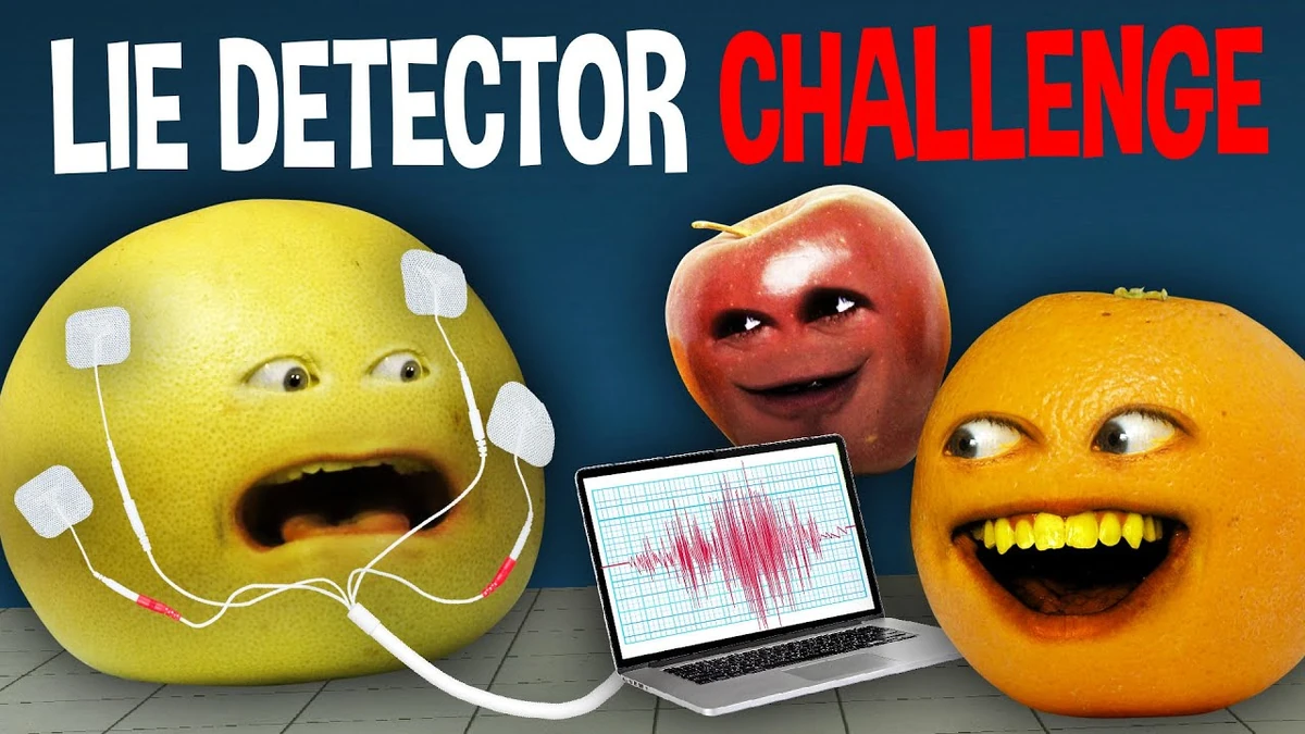 Annoying Orange Lie Detector Challenge Annoying Orange Wiki Fandom