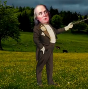 Benjamin Franklin in 1752