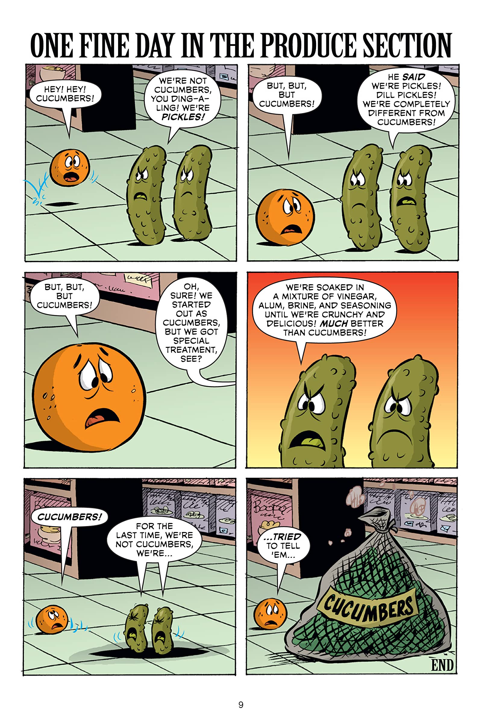 annoying orange comics