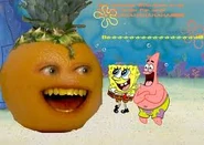 Orange as SpongeBob's house