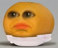 A sad Baby Orange